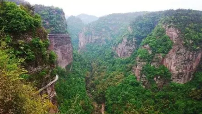 七股山古道路線