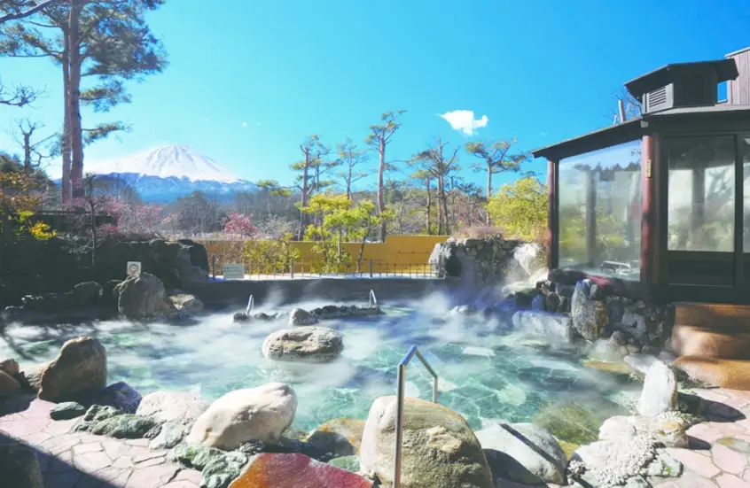 富士山景觀溫泉
