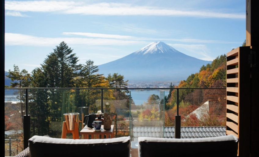 富士山景觀溫泉