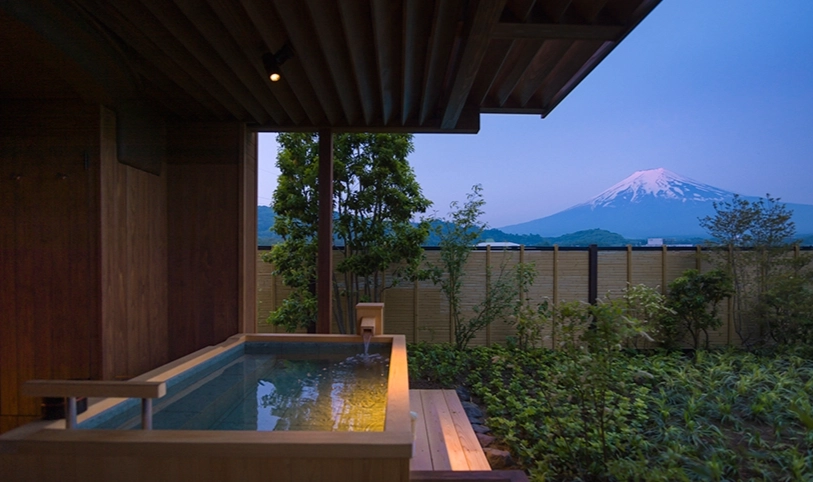 富士山私人風呂住宿