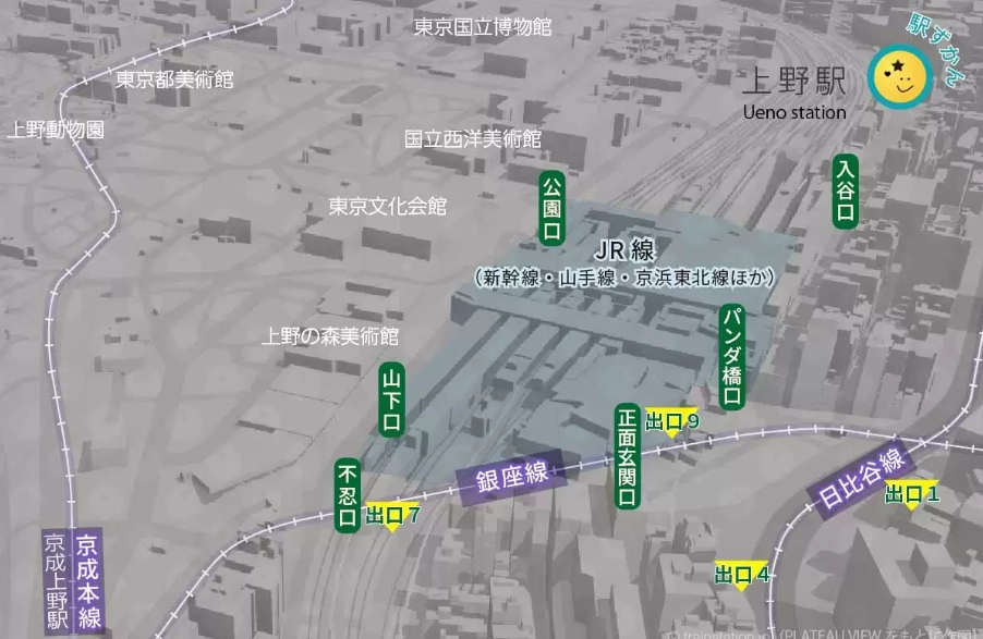 上野到吉祥寺 巴士