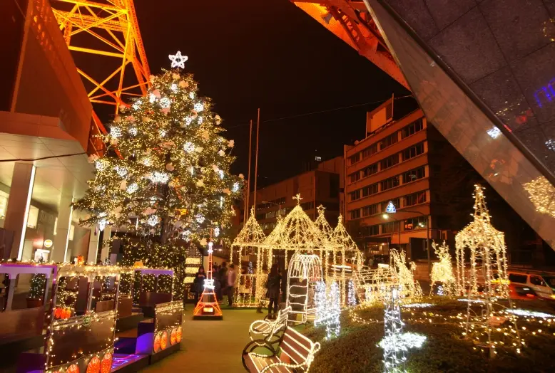 東京鐵塔 點燈