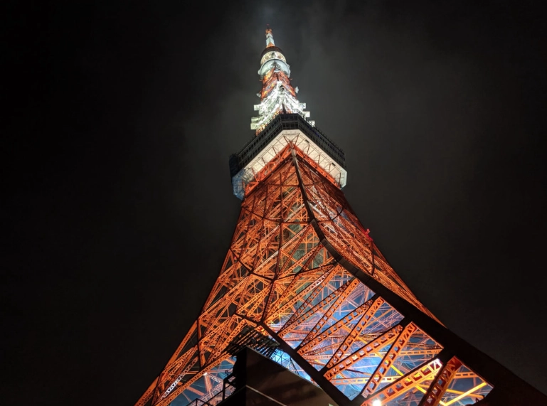 東京鐵塔 點燈時間