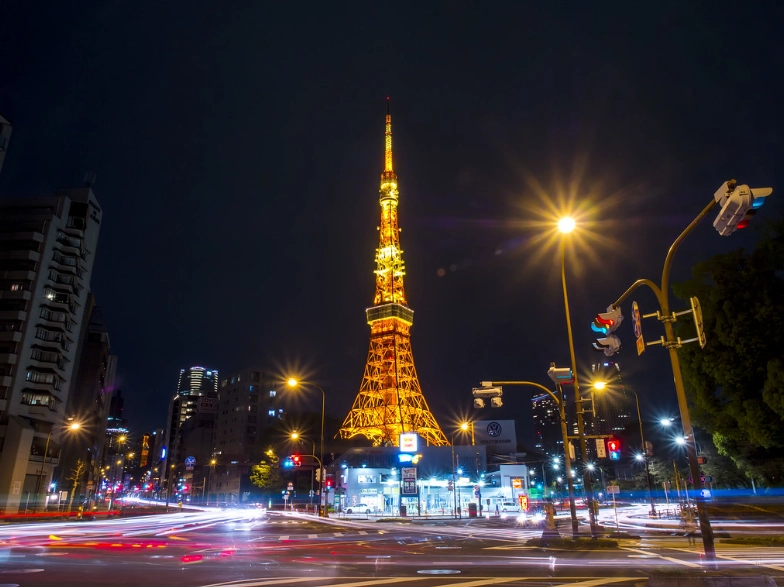 東京鐵塔 點燈 東京鐵塔 點燈