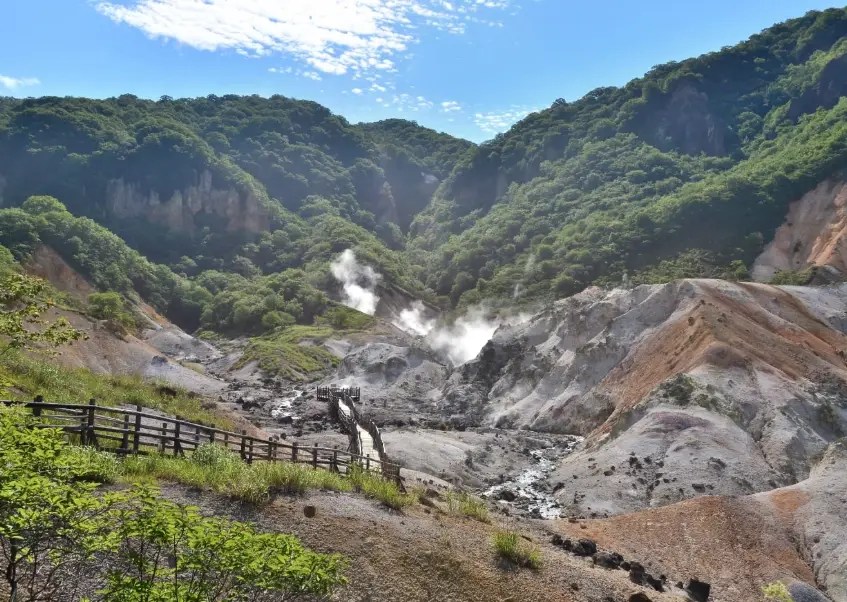北海道火山湖景點