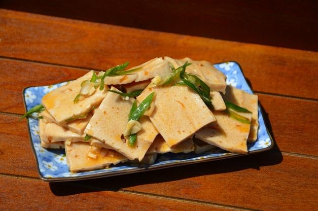 百頁豆腐料理