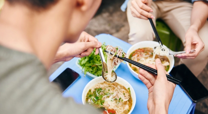 越南河內老城區小吃 越南河內老城區小吃