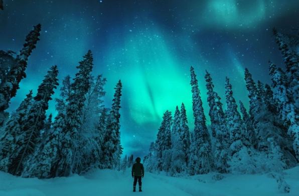 芬蘭極光觀賞