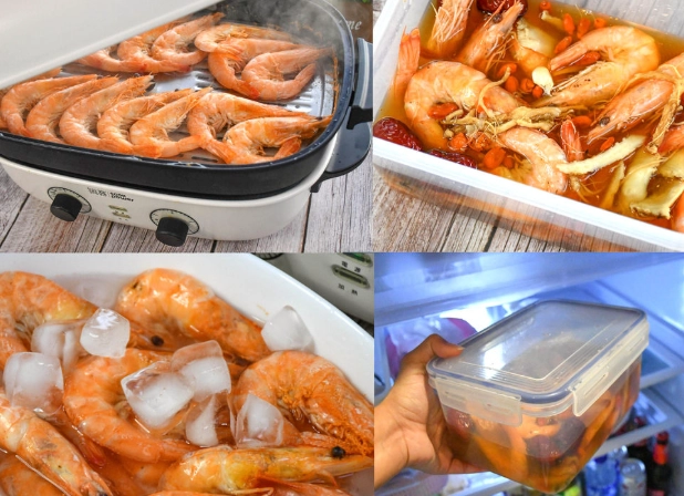 家常醉蝦 家常醉蝦