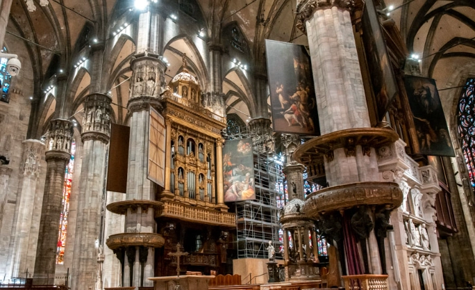 米蘭大教堂日晷 米蘭大教堂日晷