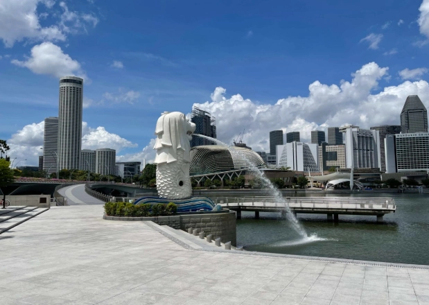 魚尾獅最佳拍攝角度