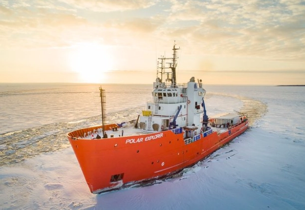 芬蘭破冰船體驗
