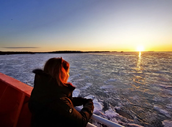 羅瓦涅米冰海漂浮